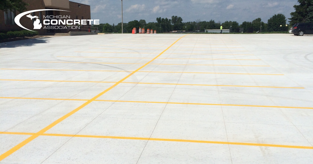 Concrete Parking Lot How it Benefits Your Business